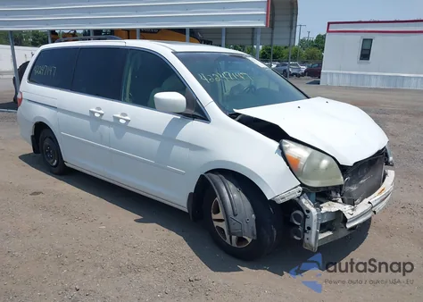 2007 Honda Odyssey Ex-L from USA, damaged, VIN 5FNRL38717B400727